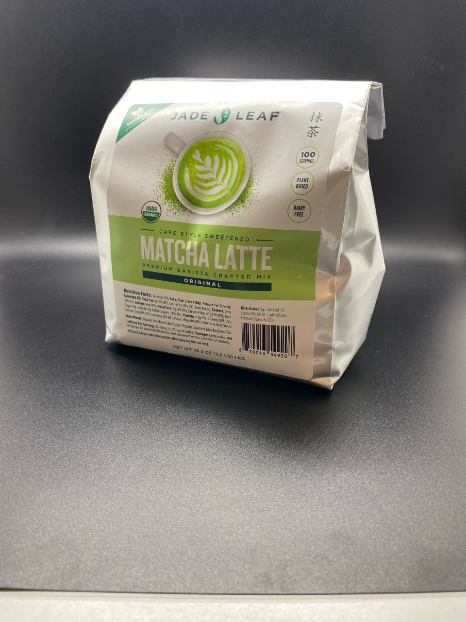 Jade Leaf Matcha Latte tea 2.2lb